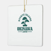 沖縄日本盆栽日本の琉球諸島贈物 セラミックオーナメント (左)