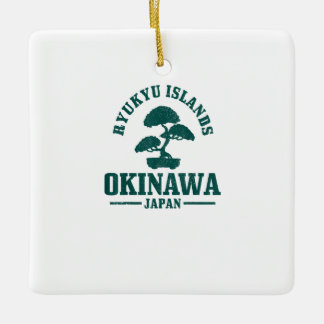 沖縄日本盆栽日本の琉球諸島贈物 セラミックオーナメント