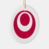 沖縄県の旗 セラミックオーナメント (右)