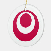 沖縄県の旗 セラミックオーナメント (左)