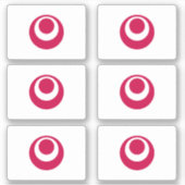 沖縄県国旗 シール (正面)