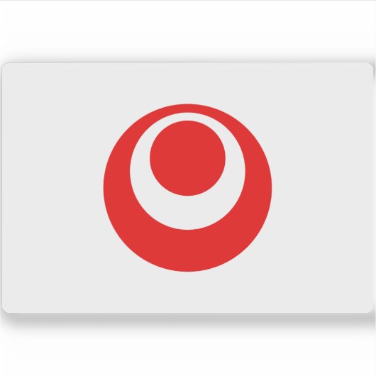 沖縄県国旗 シール (正面)