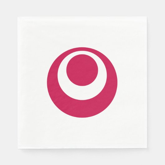 沖縄県国旗 スタンダードランチョンナプキン (正面)