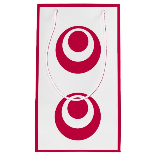 沖縄県国旗 スモールペーパーバッグ (正面)