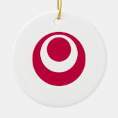 沖縄県国旗 セラミックオーナメント (正面)