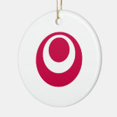 沖縄県国旗 セラミックオーナメント (左)