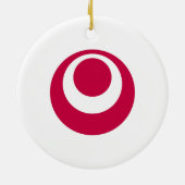 沖縄県国旗 セラミックオーナメント (裏面)