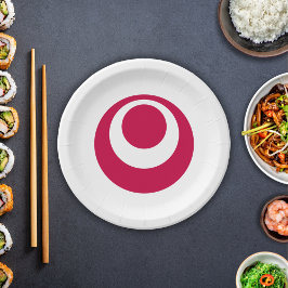 沖縄県国旗 ペーパープレート