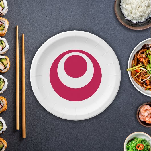 沖縄県国旗 ペーパープレート