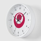 沖縄県国旗 壁時計 (傾斜)