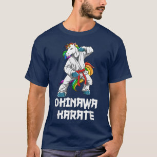 沖縄空手ユニコーン空手日本の武術Ar Tシャツ