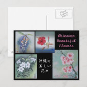 沖縄絵画の美しい花はがき ポストカード (正面/裏面)
