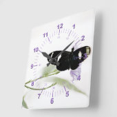 沙羅 スクエア壁時計 (傾斜)