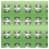 沢山のパンダくま ファブリック (見本)