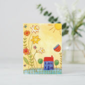 沢山の庭 ポストカード (スタンド正面)