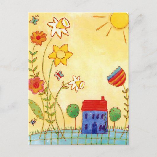 沢山の庭 ポストカード (正面)