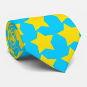 沢山の星の首のタイ ネクタイ (ロール)