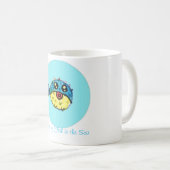 沢山の海の魚 コーヒーマグカップ (正面右)