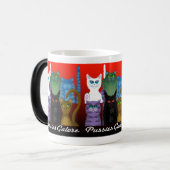 沢山の猫 モーフィングマグカップ (正面左)