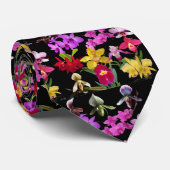 沢山の蘭 ネクタイ (ロール)