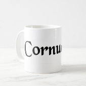 沢山の角 コーヒーマグカップ (正面左)