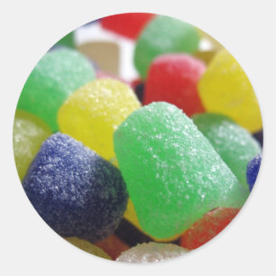 沢山のGumdrops ラウンドシール