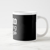 河が鳴っているので行かなければならない ジャンボコーヒーマグカップ (右)