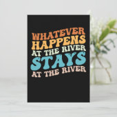 河で起こるものは河に留まる 招待状 (スタンド正面)