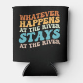 河で起こるものは河に留まる 缶クーラー (正面)