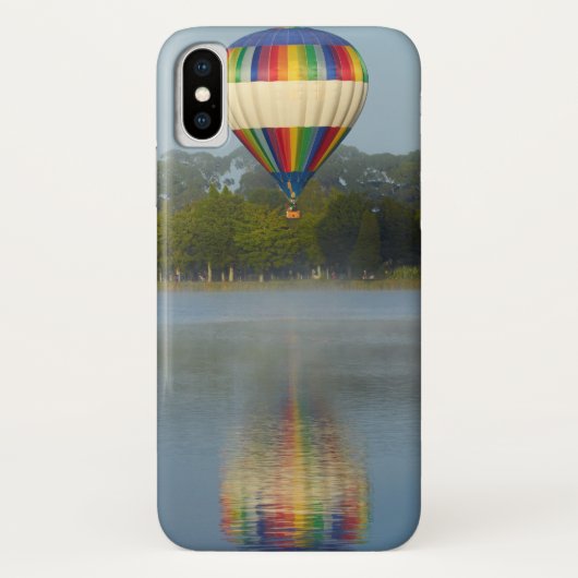河の上の熱気球 Case-Mate iPhoneケース (裏面)