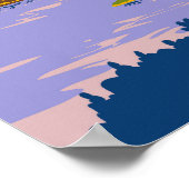 河内洞口国立公園旅行芸術ヴィンテージ ポスター (角)