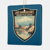 河口湖日本旅行アートヴィンテージ セラミックオーナメント (左)