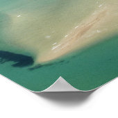 河口、ソーヤー湾、スタンレーの空中表示 ポスター (角)