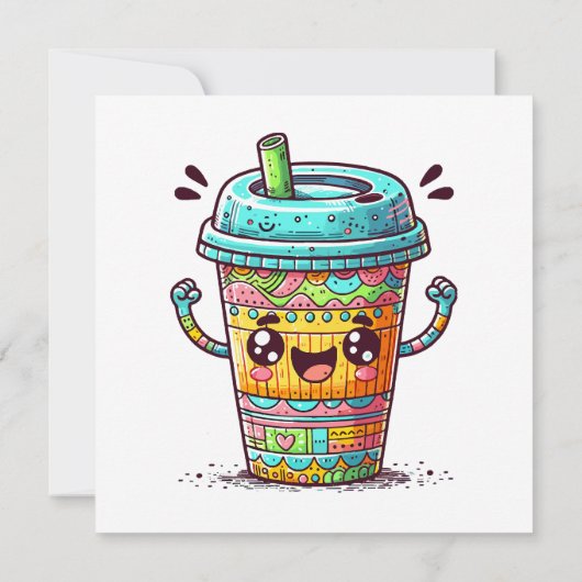 河合コーヒー 招待状 (裏面)