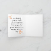 河合Aラテサンキューカード サンキューカード (内部)