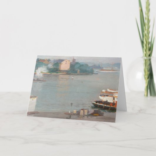 河岸で | ウィリアム・ブレア・ブルース カード (正面)