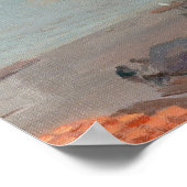 河岸で | ウィリアム・ブレア・ブルース ポスター (角)