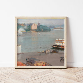 河岸で | ウィリアム・ブレア・ブルース ポスター