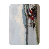 河岸の三輪車 マグネット (縦)