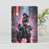 河崎モトサイクルに乗るヘンタイ 招待状 (スタンド正面)