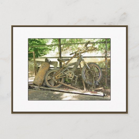 河川の拒否 ポストカード (正面)