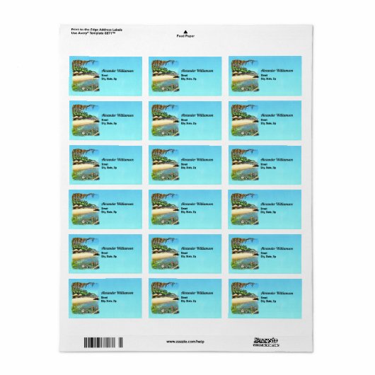 河川の海0330住所 ラベル (フルシート)