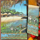 河川の海0330 キッチンタオル