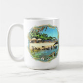 河川の海0330 コーヒーマグカップ (左)