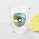 河川の海0330 ショットグラス (正面)