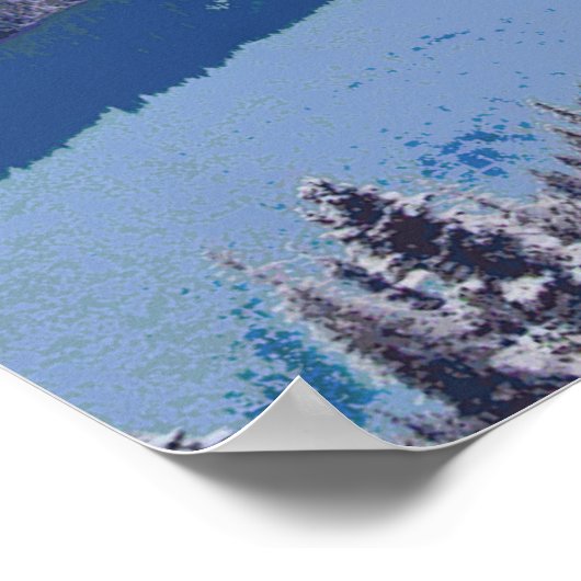 河川山脈 ポスター (角)