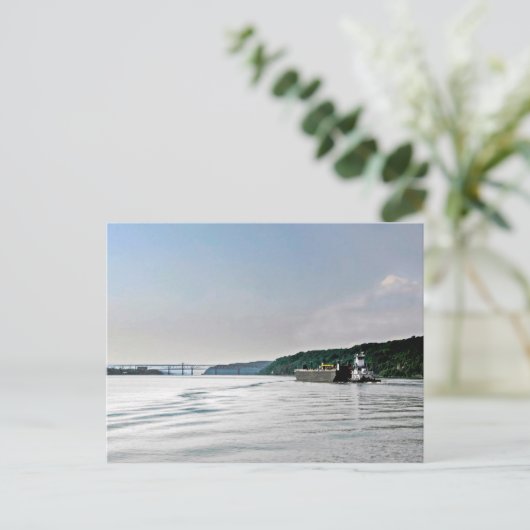 河川工事 ポストカード (スタンド正面)