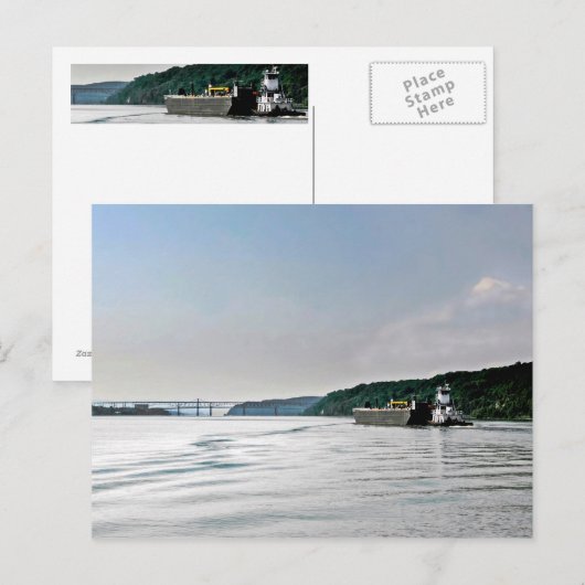 河川工事 ポストカード (正面/裏面)