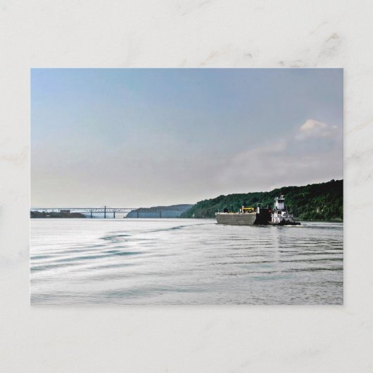 河川工事 ポストカード (正面)