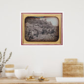 河川敷の鉱業シーン… (40069) ポスター (キッチン)